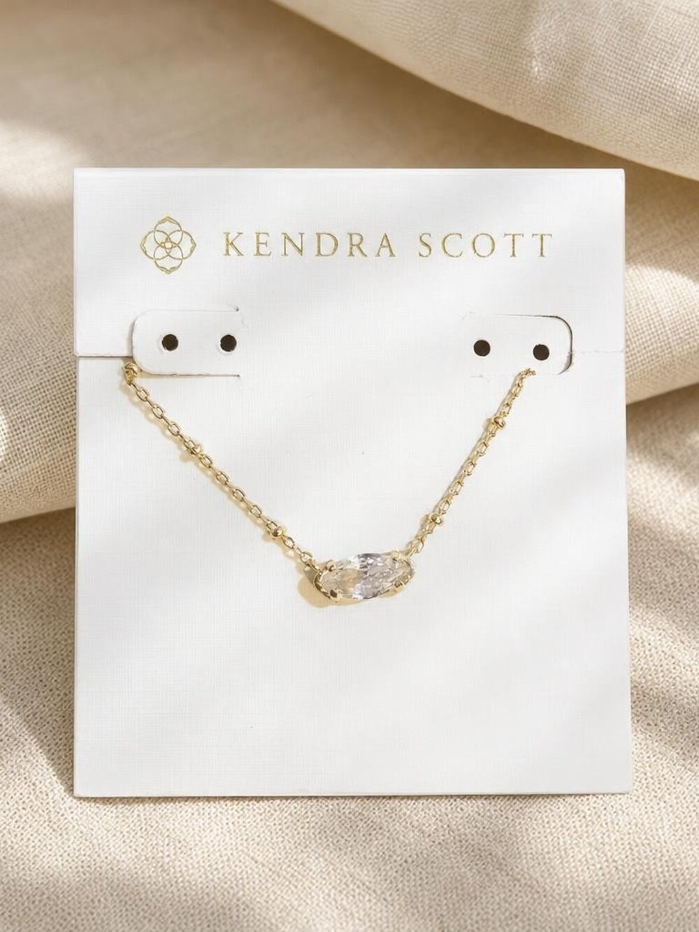 kendra scott crystal pendant necklace